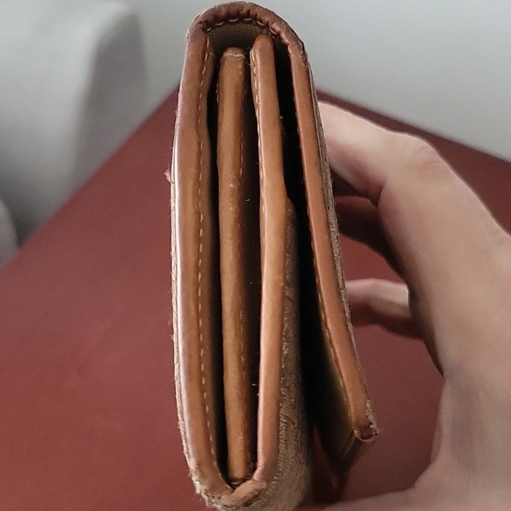 Christian Dior Monogram Wallet Brown/Tan
